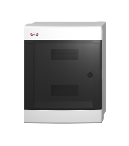 [1504205] CAJA DIN 24 MÓDULOS SOBREPONER TAPA FUME LUXURY (46012422)