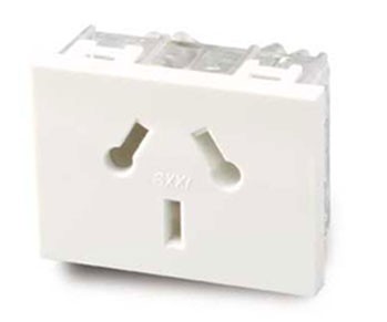 [4302031] MÓDULO TOMA 2X10A C/TT BLANCO SXXI BIUSO (6909)