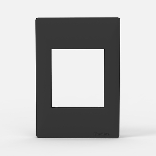 [4423023] TAPA 3 MÓDULOS SIGLO XXII GRIS (4703)