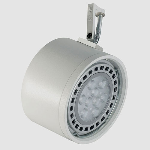 [9507151] CABEZAL TUBA AR111 GU10 CORTO BLANCO TXT PUNTO (CATU111GUCBT)