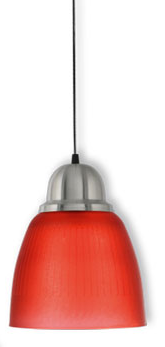 [9536286] COLGANTE RUBI D.216MM CAPUCHÓN Y FLORÓN ALUMINIO (0345/PRU)