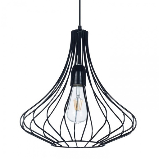 [9546307] COLGANTE LUGO D.375 H.360MM NEGRO FERRO (C-108NEG)