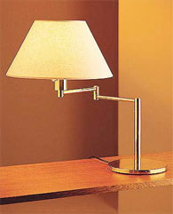 [9571006] LÁMPARA DE MESA IMAGO DOBLE BRAZO 1XE27 BRONCE SATINADO MENDIZABAL (402006)