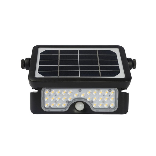 [6901138] PROYECTOR 5W C/PANEL SOLAR BATERIA 3.7V/3000mAH 1080LM 4000K LUMENAC (SOLAR105)