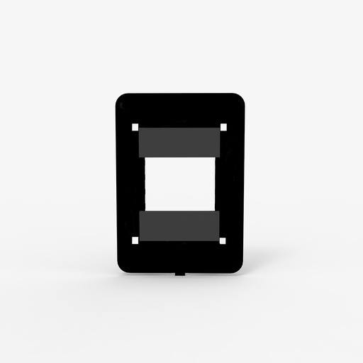 [4324034] BASTIDOR MIGNON PARA TAPA BAUHAUS C/TAPON GRIS CAMBRE (4983)