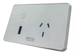 [4317018] MODULO TACH SMART TOMACORREINTE + USB BLANCO AKAI (1435)