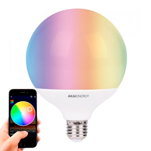 [0215272] GLOBO G120 SMART RGB 10W E.27 220V AKAI (3029S)