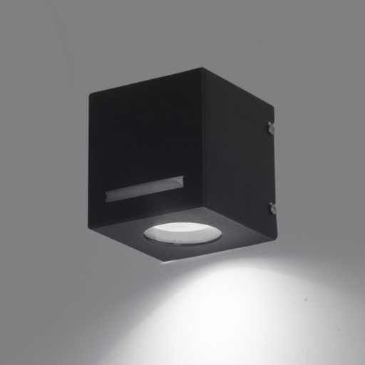 APLIQUE DIFUSOR BOLONIA GU10 NEGRO FERROLUX (AP-1700)